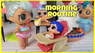 LA MORNING ROUTINE DELLA FAMIGLIA DI PUNK BOI E SERENA ‍♀‍♂