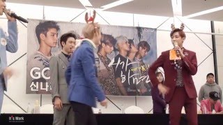 [FANCAM] 151119 GOT7 일산팬사인회_ 니가하면 (멤버들 파트 따라하는 #뱀뱀)