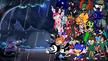 FNF Knockout, but every turn a different character is used (But everyone sings) 🎶🎶🎶