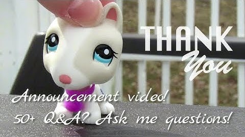 Announcement Video! 50+ subscriber Q&A? Ask me questions!