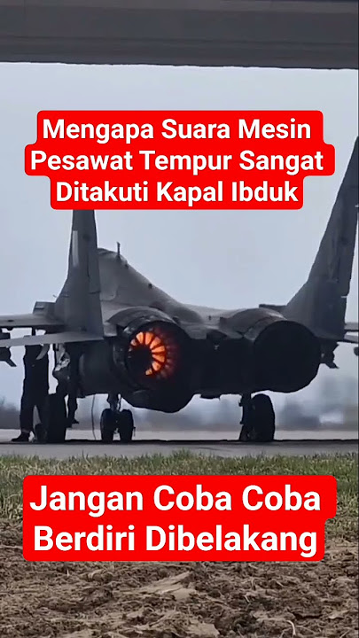 Mengapa Suara Mesin Pesawat Tempur Sangat Ditakuti Kapal Ibduk #automobile #military #technology