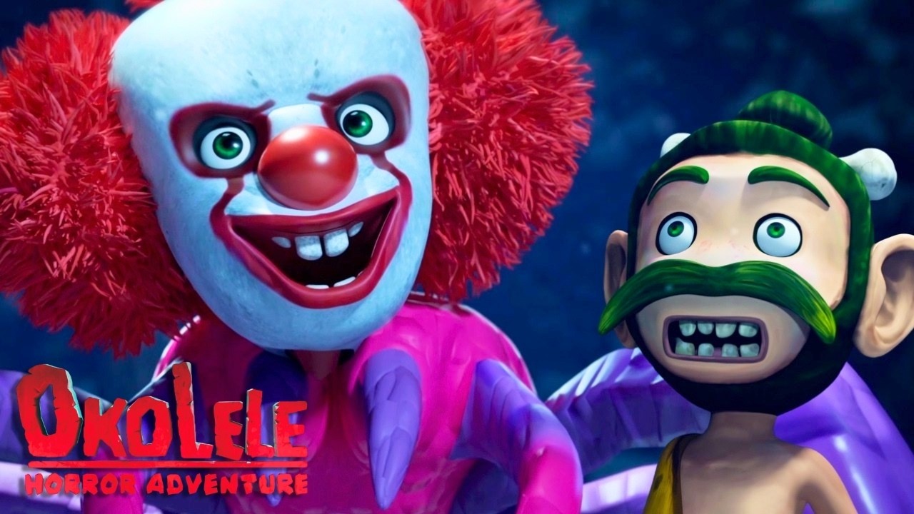 Oko ve Lele ⚡ Palyaço — Bölüm 5 — Korku Macerası — CGI Film