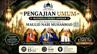 🔴Live - Maulid Nabi Muhammad SAW - Mushollah Nurul Jannah Bersholawat - Tapen