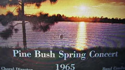 Pine Bush High School Spring Concert 1965