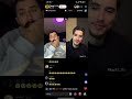 لايف مهم طارق وليلى وائل طارق زعل من كلام ليلي وسكر لايف