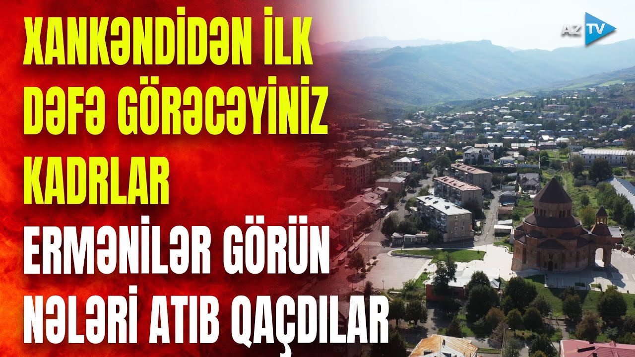 Xankəndidən EKSKLÜZİV GÖRÜNTÜLƏR: yarımçıq qalan “ziyafətlər” və yerə atıb qaçdıqları sənədlər