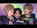 your daily dose of bts' comedy show (try not to laugh)