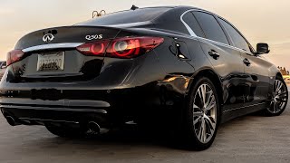 Oil change on Infiniti Q50 2020