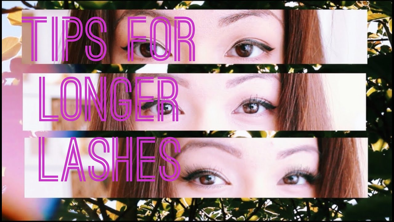 How to Get Longer Looking Lashes!