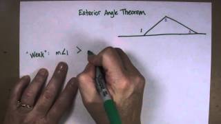 Exterior Angle Theorem