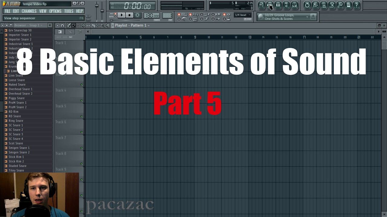 8 Basic Elements of Sound - Tempo (Part 5) - YouTube