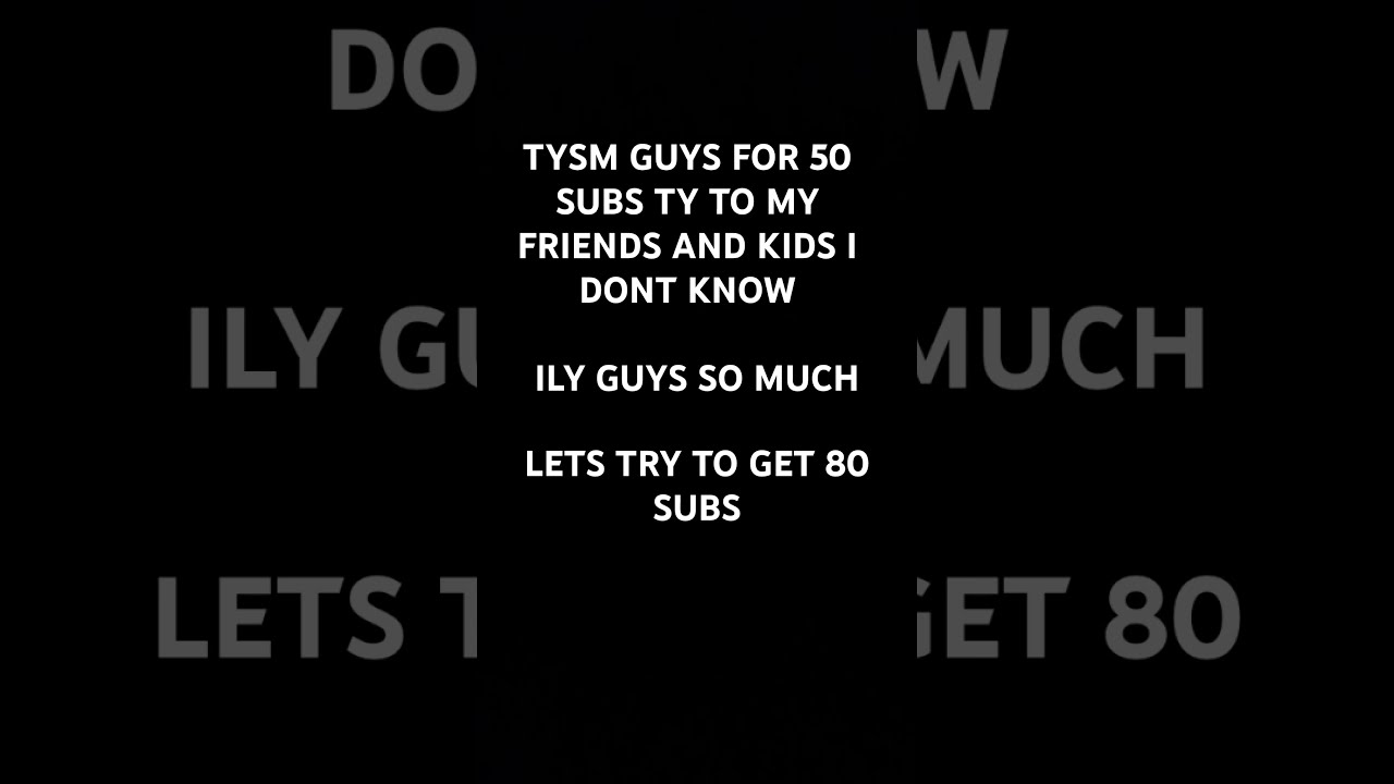 TYSM IM SO GREATFUL 