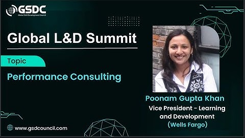 Performance Consulting By Poonam Gupta Khan