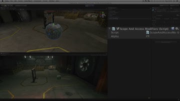 Scope and Access Modifiers   Unity Official Tutorials