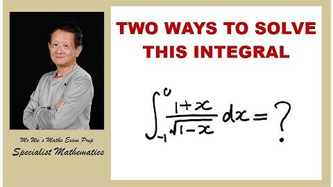 Specialist Maths | Unit 4 | Integration Techniques | Substitution | Partial Fractions | CF