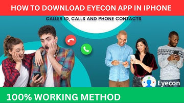 How To Download Eyecon App In iPhone IOS