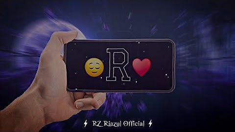 R Name latter video 2025 | XML File | latter status video XML | Lyrics video xml, RZ Riazul Official