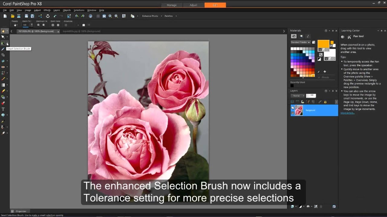 More Accurate Selections In Paintshop Pro X8 Youtube
