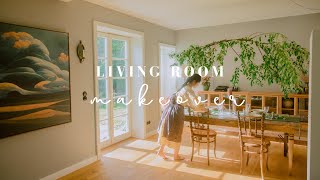 #108 Living \& Dining Room Makeover | House Decoration | Countryside Home