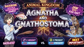 Agnatha &amp; Gnathostomata | Animal Kingdom Lecture 17 | Class 11 Biology | NCERT Explained
