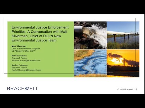 Environmental Justice: DOJ Enforcement Priorities