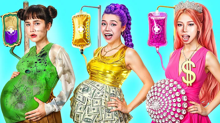 Kpop Demon Hunters: Pregnant Huntrix In Hospital! Poor vs Rich vs Giga Rich Huntrix