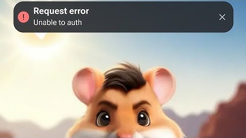 Hamster Kombat Request error problem😭|| Hamster Kombat not working