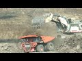 Liebherr Excavator R9800 Loading Hitachi EH5000 (No Music Version)