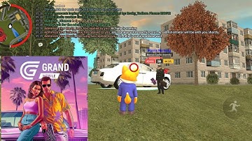 How to get help from admin // GRAND MOBILE RP LIFE SIMULATOR 