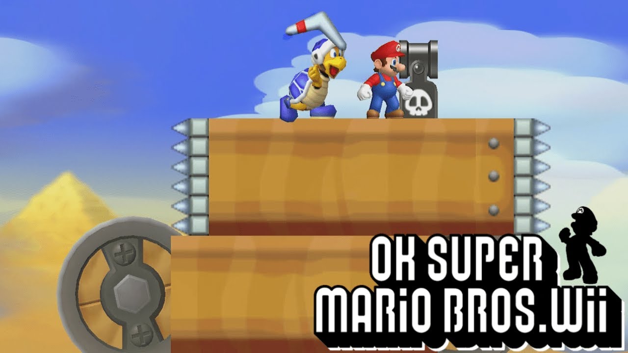 OK Super Mario Bros.Wii #6 Walkthrough 100% - YouTube