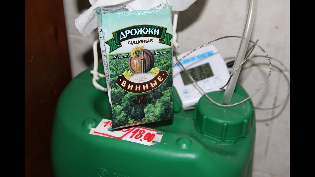 ⁣Сахарная брага на просроченных винных белорусских дрожжах