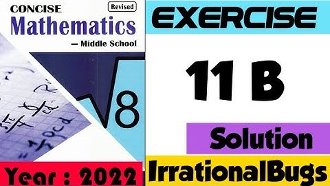 Ex.11B ALGEBRAIC EXPRESSIONS  #maths #selina #class8 #algebraicexpressions #IrrationaBugs #solution