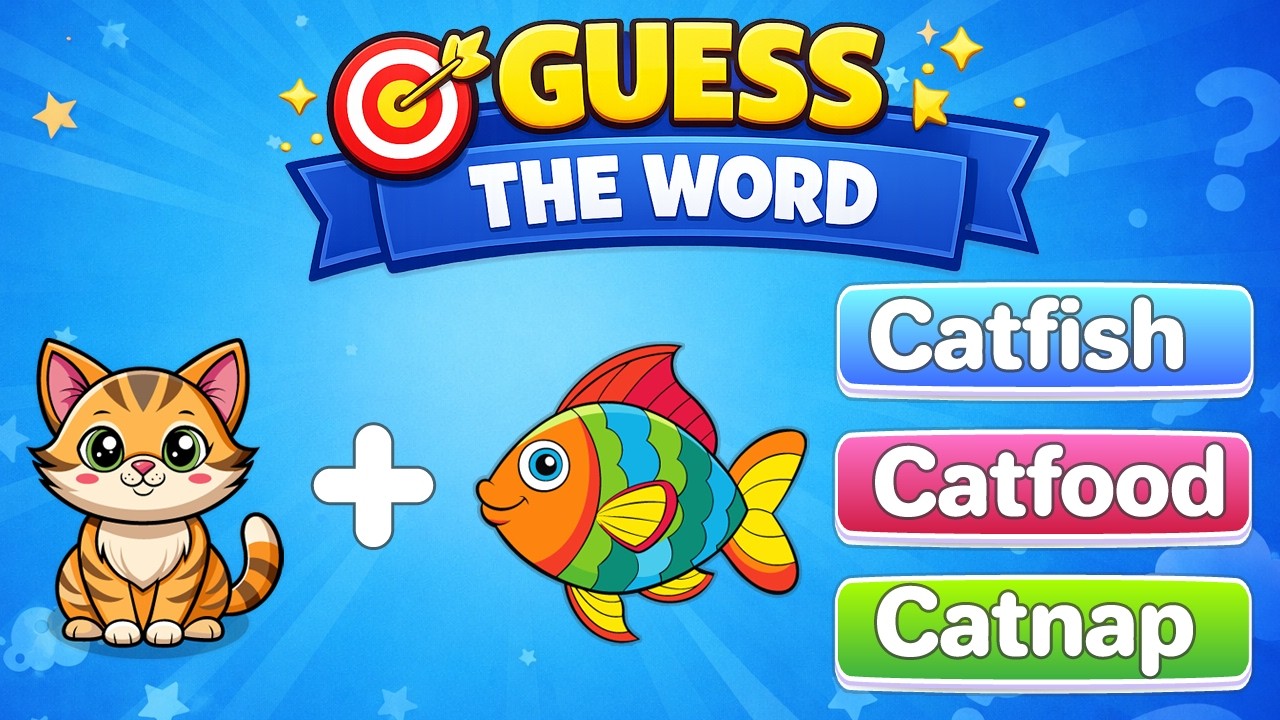 Compound Words Quiz for Kids | Guess the Word MCQ Challenge