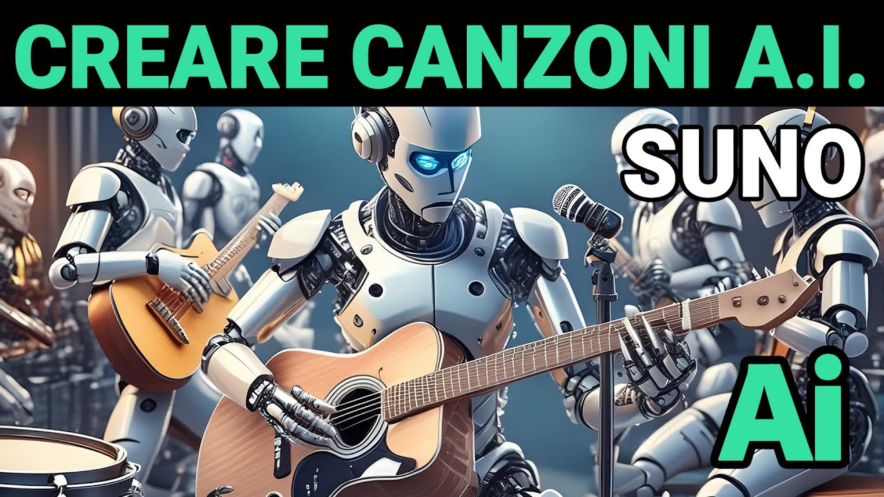Creare una canzone in pochi secondi con l'Intelligenza Artificiale SUNO ...