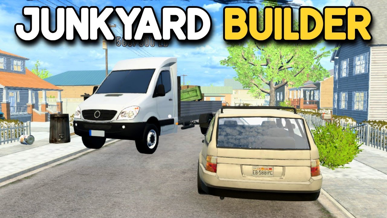 Taking The Truck Out For Big Money - Day 4 (Junkyard Builder)