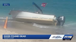 Missing diver found dead near Singer Island