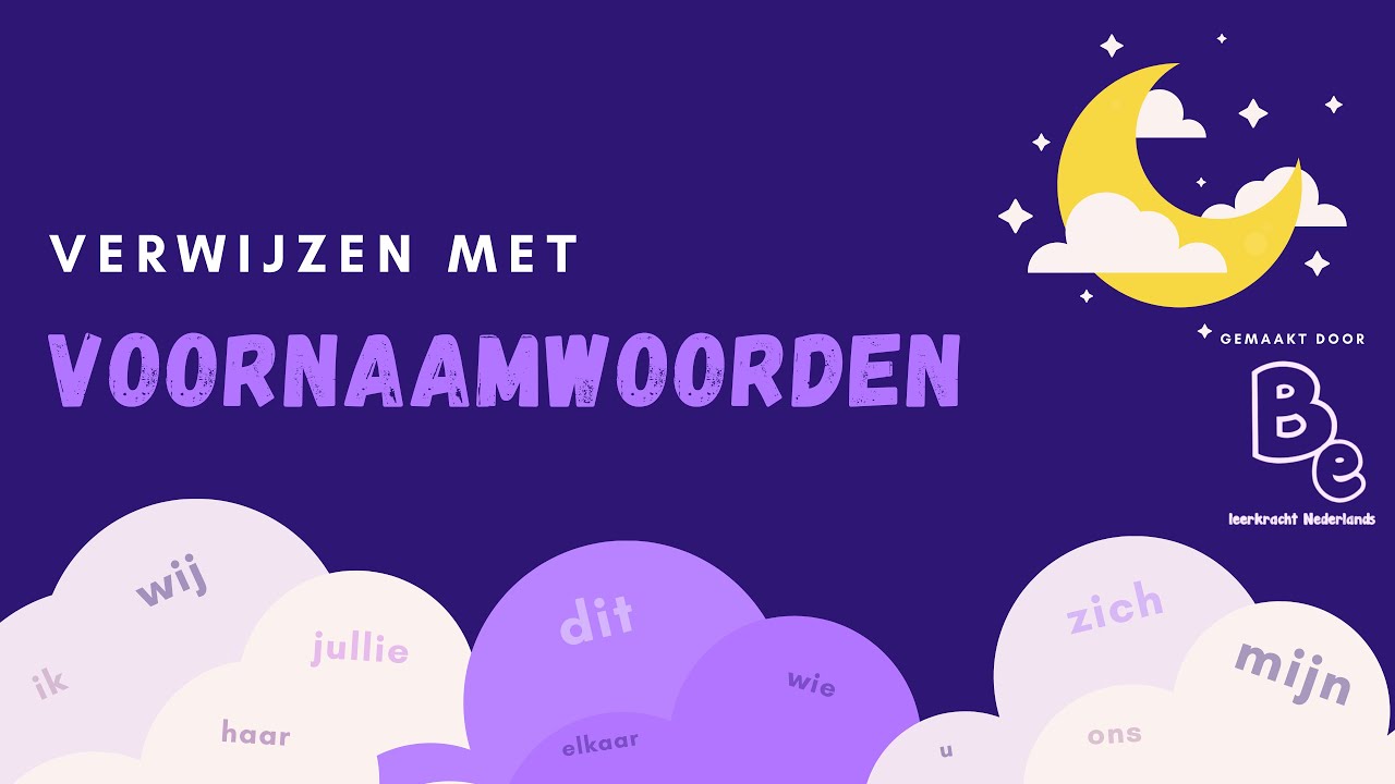 Lesvideo Nederlands - verwijzen met voornaamwoorden