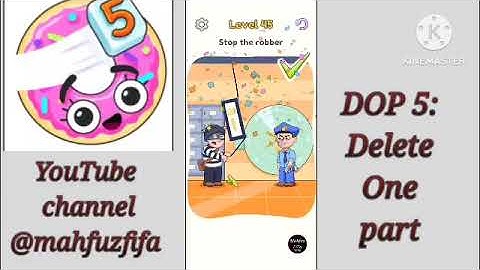 Dop 5 level 45 || 🎮🌀🎮 Delete one part, offline gameplay, walkthrough, Android, ios || @MahfuzFIFA