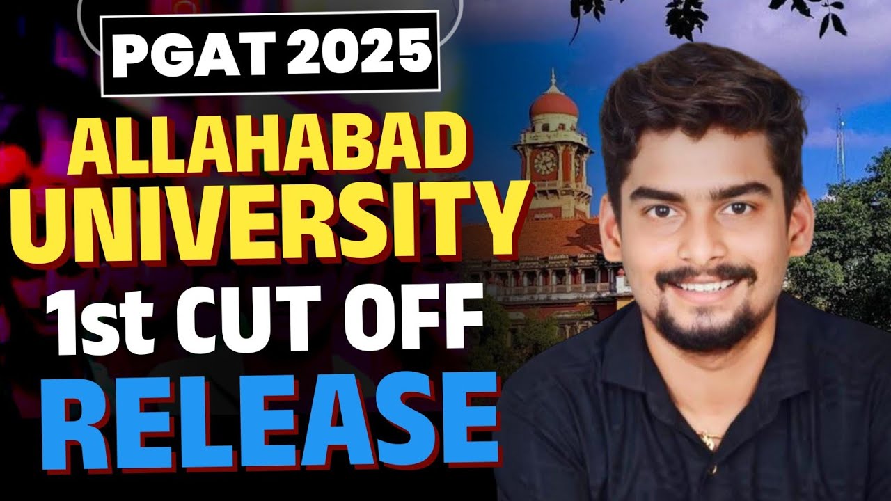 Big Breaking : Allahabad University PGAT  LLB 1st Cutoff Released l Low Cutoff 1st Round LLB