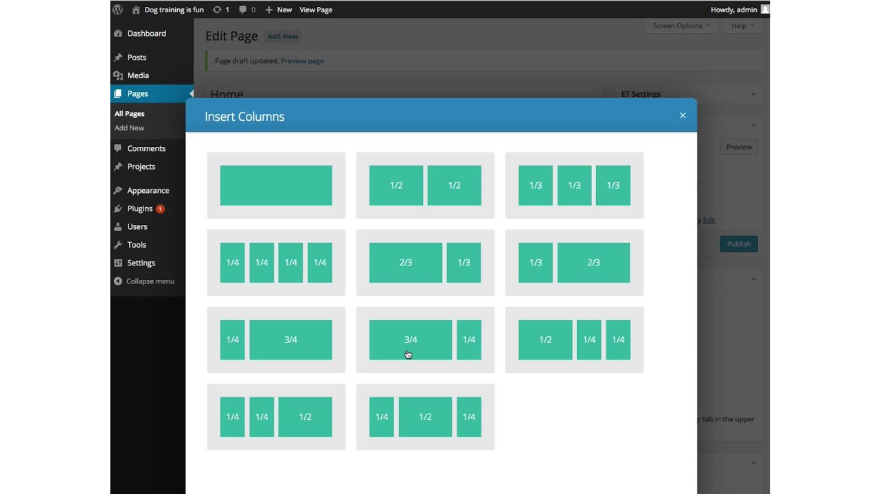 WordPress Tutorial Pt. 3: Create a homepage - YouTube