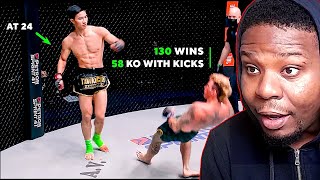 New Muay Thai Genius! Knocks Out With Two ‘Baseball Bats’ - Tawanchai | REACTION!!!