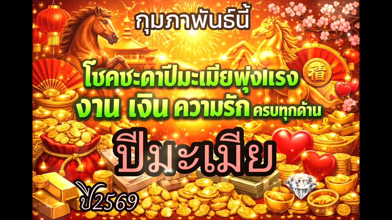 ‼️ปีมะเมีย♊ ดวงพุ่งแรงที่สุดในรอบปี งานเงินความรักเฮงครบทุกด้าน♎