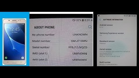 J710F & FN and MN Unknown Baseband & Imei Fix 100%