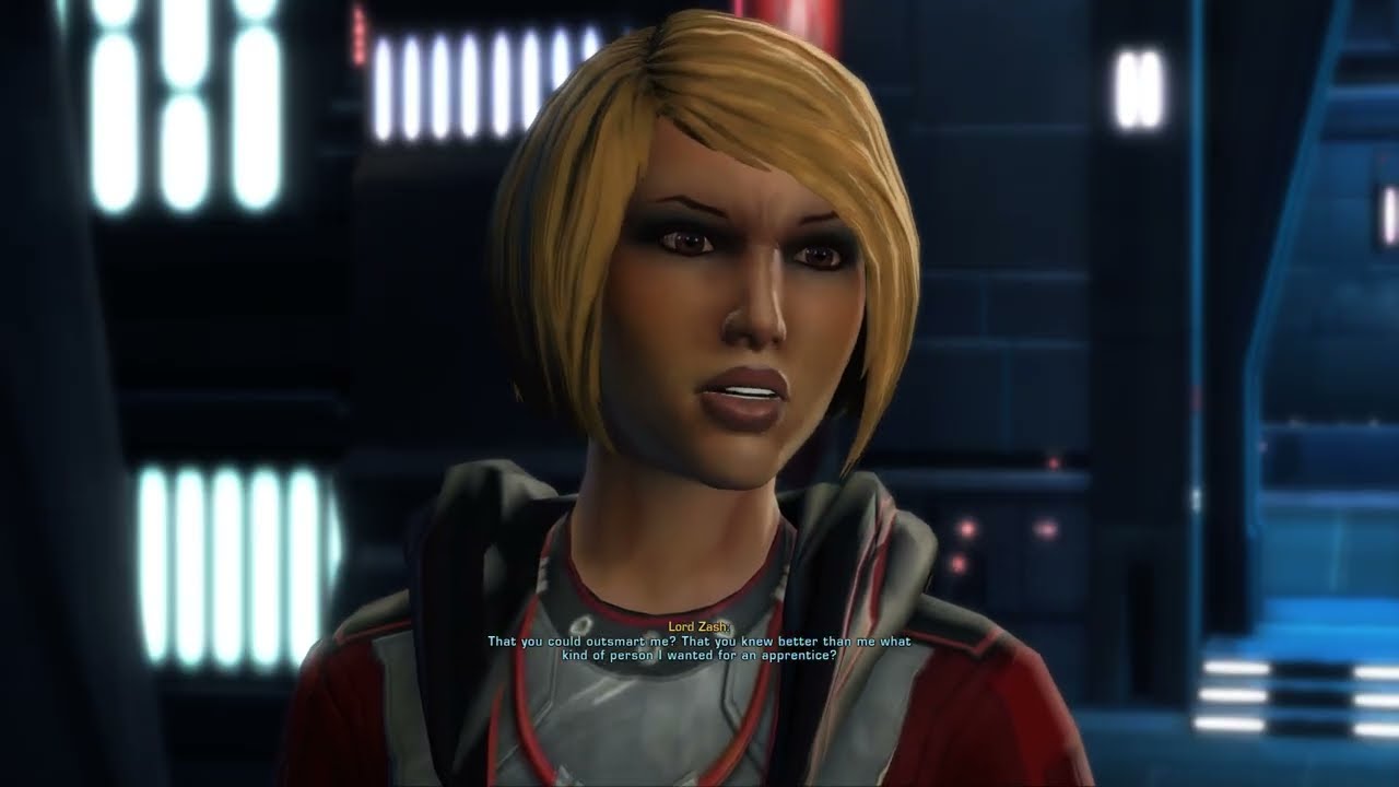 SWTOR - Becoming Lord Zash's Apprentice