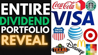 Revealing My ENTIRE Dividend Growth Stock Portfolio! Every Stock, Dividend, and More!