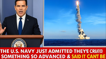 The U.S. Navy Just Admitted They Created Something Unstoppable… And It’s Real