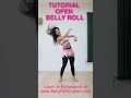 Open Belly Rolls 🔥 Belly Dance Tutorial! #bellydance #learntodance #bellydancer