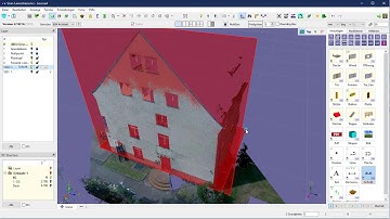 cadwork Anwendertreffen 2020, 3D Scan-Pointcloud
