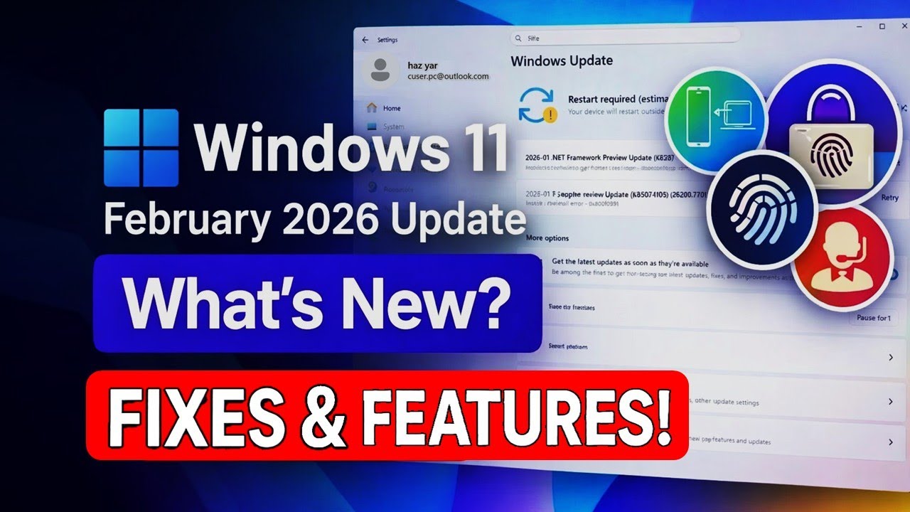 Windows 11 February 2026 Update – New Features, Security & Bug Fixes ...