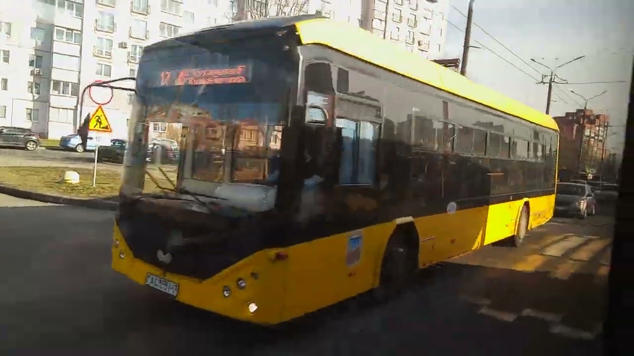 Минск.Поездка на троллейбусе МАЗ 303Т20 Борт№3346 №8 (ДС СУХАРЕВО-5 - ДС ДРУЖНАЯ) СНЯТО:В 16:50!